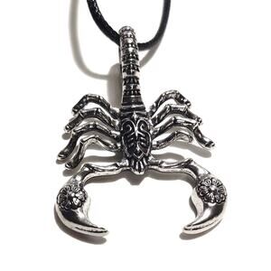 Stainless Large Scorpion Necklace Western Escorpion Christmas Birthday Gift NEW!